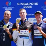 Florian Wellbrock: sedungo doblete dorado en Singapur.