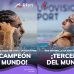 Dennis González e Iris Tió, plata y bronce mundial en los solos técnicos.